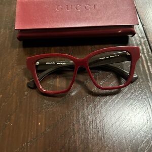 Gucci Women's Deep Red Frame